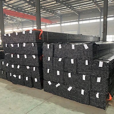 ASTM Light Oiled Black Square Hollow Section Steel Pipe