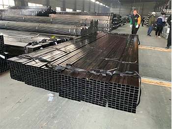 ASTM Light Oiled Black Square Hollow Section Steel Pipe